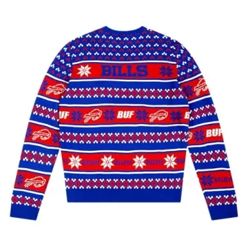 FOCO NFL Big Logo Ugly Sweater - Show Your Team Spirit