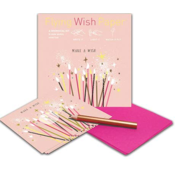 Flying Wish Paper Magical Wishes Celebrations Kit