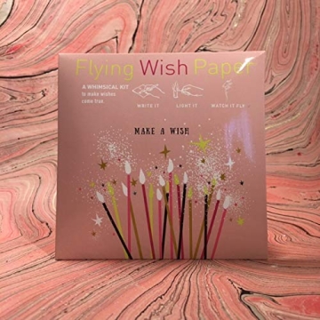 Flying Wish Paper Magical Wishes Celebrations Kit