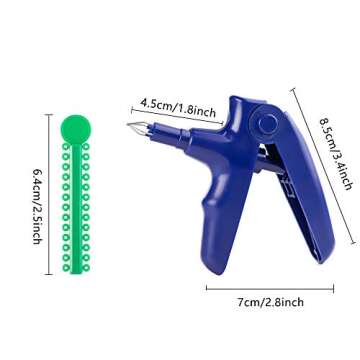 Dental Orthodontic Ligature Ties and Orthodontic Ligature Gun Tools Teeth Orthodontic Ligature Ring ...