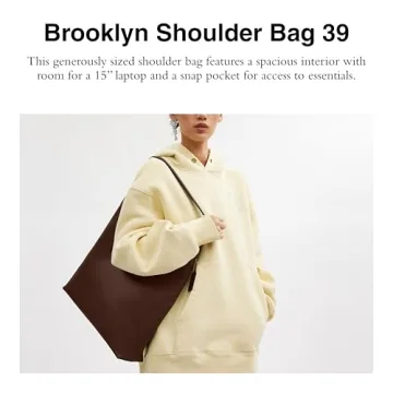 Shop Coach Brooklyn Shoulder Bag 39 Maple - Stylish Leather Hobo Bag