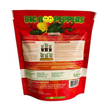 Big A Pepper Fertilizer – 13.5oz Premium Organic Fertilizer for Peppers – Organic Plant Food for...