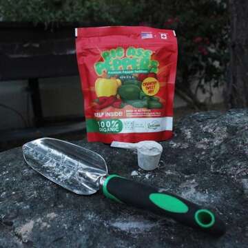 Big A Pepper Fertilizer – 13.5oz Premium Organic Fertilizer for Peppers – Organic Plant Food for Garden – Gardening Fertilizer for Crispy and Delicious Peppers of All Types