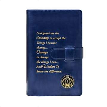 GALILEO Double AA Book Cover | Serenity Prayer Design