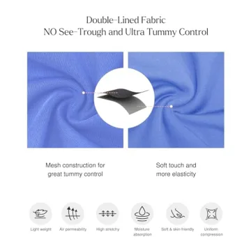 Popilush Shapewear Bodysuits for Women Tummy Control Corset