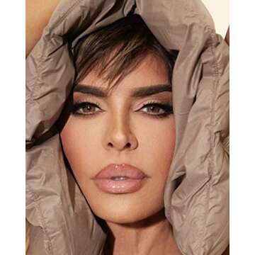 Rinna Beauty Lip Plumping Gloss - Creamy Dreamy - Helps Boost Collagen, Increases Lip Volume, Elastin Production - Vegan, Cruelty-Free - 1 each