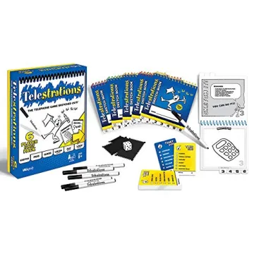 USAopoly Telestrations Original 6 Player Fun Family Game