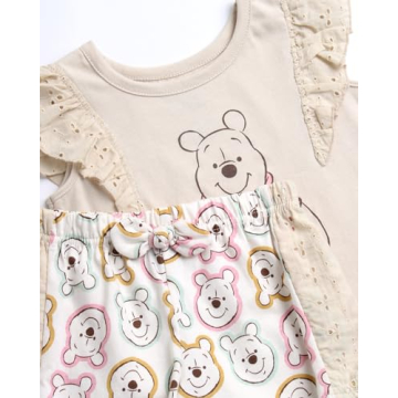 Disney Girls’ Minnie Mouse Shorts Set - Fun & Comfy