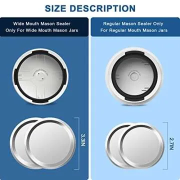 Electric Mason Jar Vacuum Sealer for Food Storage