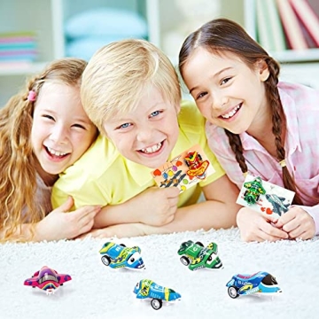 Cute Airplane Valentines Day Cards - 28 Pack Set