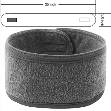 Denfany Spa Headband 3 Pack Luxury Adjustable Hair Accessory