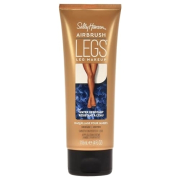Sally Hansen Airbrush Legs®, Leg Makeup, Medium, Easy Application, Flawless Looking Legs, Water Res...
