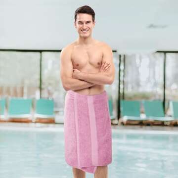 Utopia Towels 6 Pack Bath Towel Set (24 x 48 Inches), 500 GSM 100% Ring Spun Cotton Medium Lightweight and Highly Absorbent Quick Drying, Premium Towels for Hotel, Spa and Bathroom (Pink)