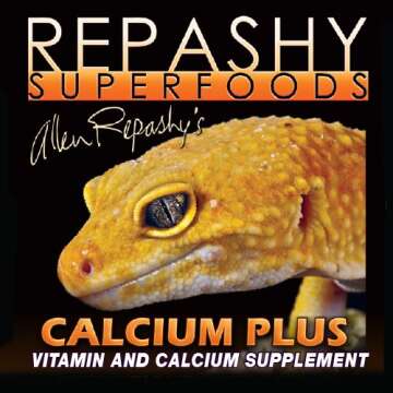 Repashy SuperFoods Calcium Plus 4 oz JAR - Essential for Reptile and Amphibian Health
