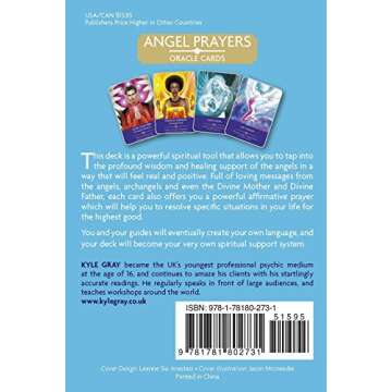 Angel Prayers Oracle Cards - Connect with Divine Guidance