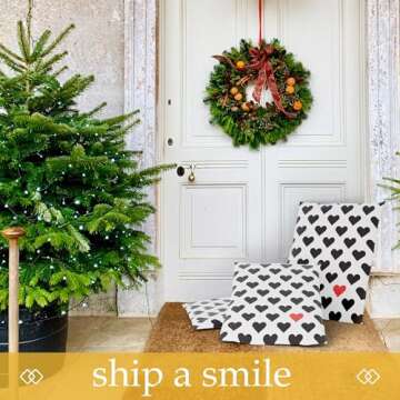 PAKABOO Poly Mailer Shipping Bags 12x15 Inch, 100 Pack, Non-Padded Envelopes with Tamper Proof Self-...