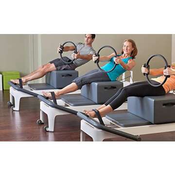 Balanced Body Short Cotton Footstrap for Pilates Reformer, Compatible with Studio, Clinical, Fletcher, and Rialto Reformers, Pilates Equipment, 25 1/2 Inches