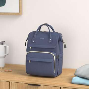 LOVEVOOK Laptop Backpack for Women,15.6 Inch Professional Womens Travel Backpack Purse Computer Lapt...