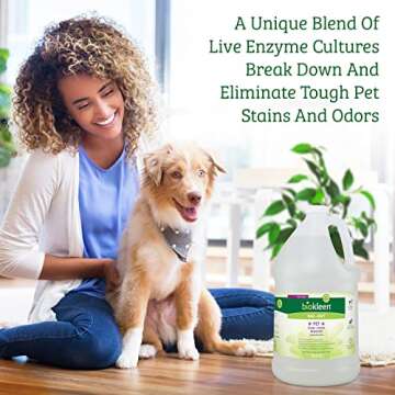 Biokleen Bac-Out Pet Stain Remover - Eco-Friendly Enzymatic Cleaner