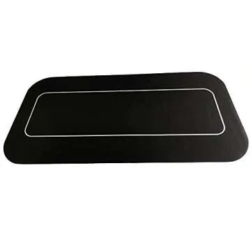 Yuanhe 70" x 35" Portable Rubber Poker Table Layout Mat