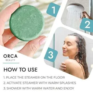 Orca Beauty Shower Steamers | Aromatherapy Spa Gifts
