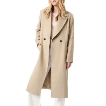 Danedvi Women's Elegant Pea Coat for Chic Fall Style