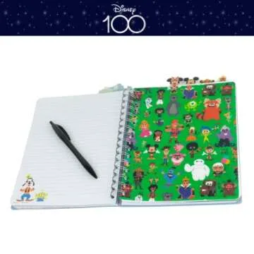 Disney 100 Anniversary Tab Journal Notebook - 144 Pages