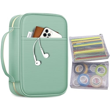 Compact Journal Organizer for A5 Notebooks and Supplies