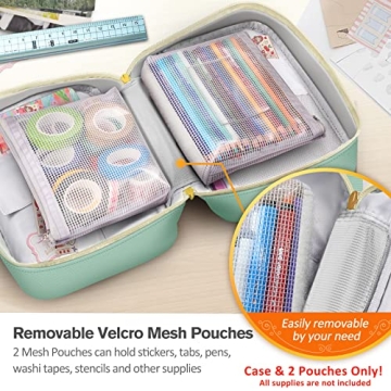 Compact Journal Organizer for A5 Notebooks and Supplies