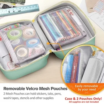 Compact Journal Organizer for A5 Notebooks and Supplies