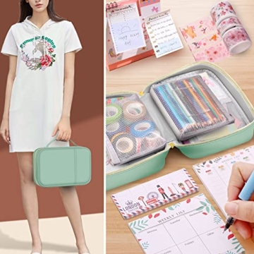 Compact Journal Organizer for A5 Notebooks and Supplies