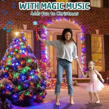 Wireless Remote Control Outlet, Magic Light Wand for Christmas Tree Lights and Home Decoration Light...