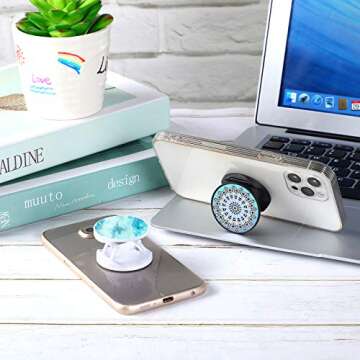 Weewooday 20 Pack Customizable Phone Grip Holders