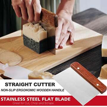 LERYKIN Versatile Soap Mold Kit with Wooden Box