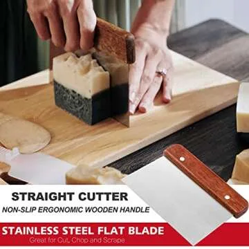 LERYKIN Versatile Soap Mold Kit with Wooden Box