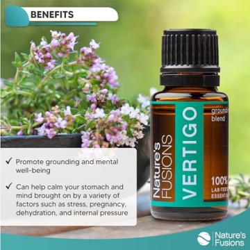 Nature's Fusions Vertigo Relief Essential Oil Blend - 15ml