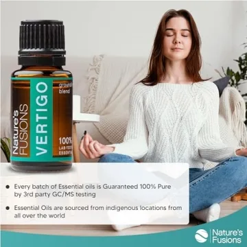 Nature's Fusions Vertigo Relief Essential Oil Blend - 15ml