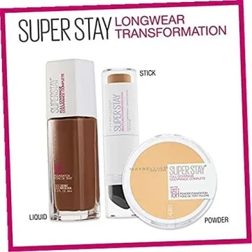 Maybelline Super Stay Powder Foundation Full Coverage Makeup
