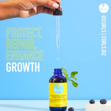 Curls Blueberry Mint Scalp Treatment for Hair Growth