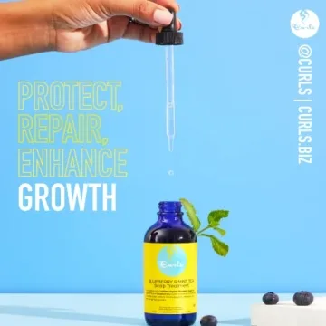 Curls Blueberry Mint Scalp Treatment for Hair Growth