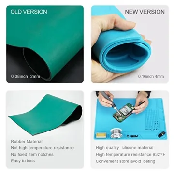 XOOL Heat Resistant Soldering Mat for Electronics Repair