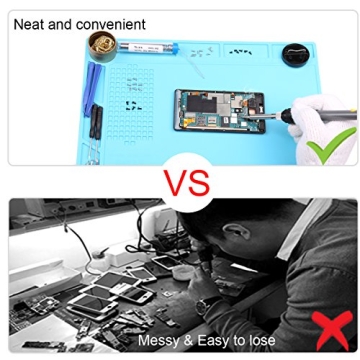 XOOL Heat Resistant Soldering Mat for Electronics Repair
