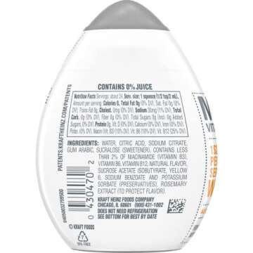 Mio Orange Tangerine Liquid Water Enhancer Drink Mix (1.62 Fl Oz Bottle)