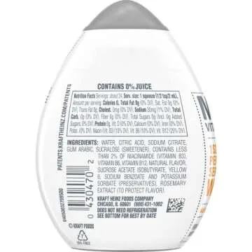 MiO Orange Tangerine Liquid Water Enhancer - Refreshing Flavor