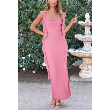 PRETTYGARDEN Women's Elegant Long Formal Wedding Dress