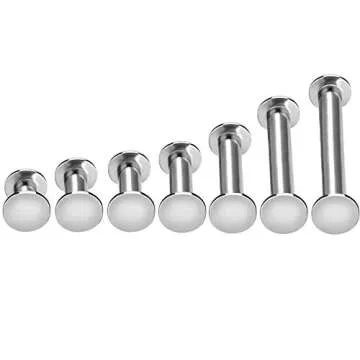 Versatile Pangda Chicago Screw Kit for Leather Projects