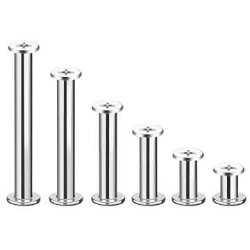 Versatile Pangda Chicago Screw Kit for Leather Projects