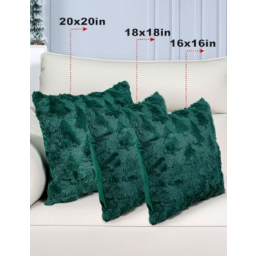 TOYPOPOR Christmas Pillow Covers 18'' x 18'' Set of 2