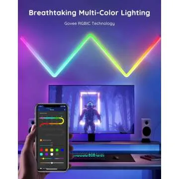 Govee Glide RGBIC Smart Wall Light with Music Sync