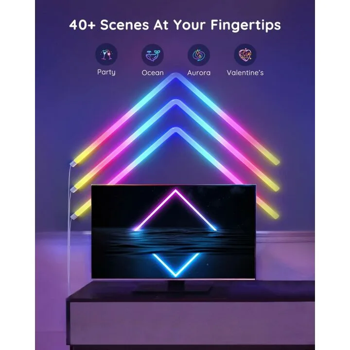 Govee Glide RGBIC Smart Wall Light with Music Sync